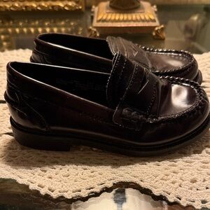 George Shiny Brown Dress Shoes